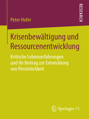 cover image of Krisenbewältigung und Ressourcenentwicklung